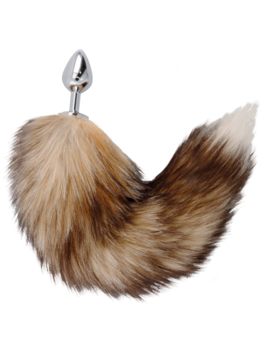 Darkness - Tail Butt Plug Silver: Placer Visual y Estimulación Anales para Todos