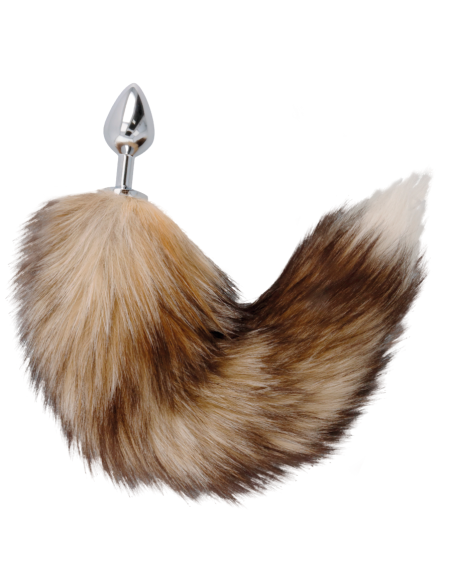 Darkness - Tail Butt Plug Silver: Placer Visual y Estimulación Anales para Todos