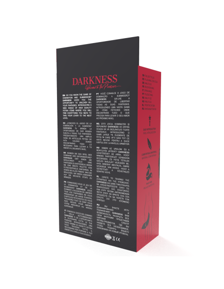 Darkness - Plug Anal Silver 8 cm con Cola Negro | Estimulación y Satisfacción para Todos