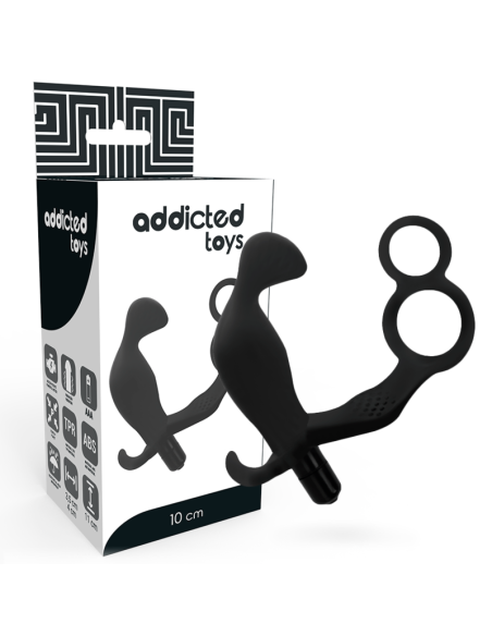 ADDICTED TOYS - Plug Anal Con Anilla Doble | SexPlace.MX