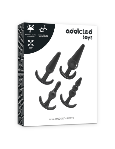 ADDICTED TOYS - Set 4 Plugs Anales | SexPlace.MX
