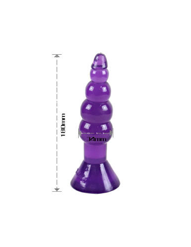 BAILE Climax Happens Plug Anal 17 cm - Suave y Comodidad en Dilatación