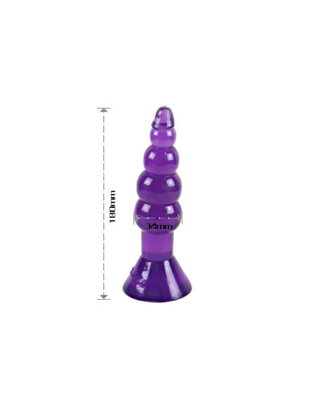 BAILE Climax Happens Plug Anal 17 cm - Suave y Comodidad en Dilatación
