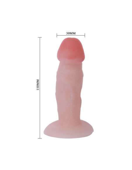 BAILE - The Little Penis But Plug 11cm: Dildo Realista Suave para Juegos Anales