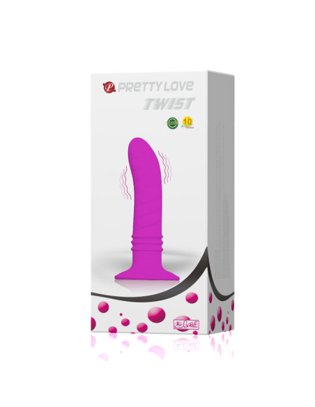 Pretty Love Buttplug AnalTwist II - Plug Vibrador 10 Velocidades