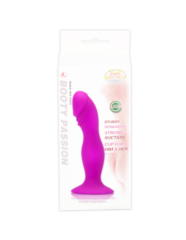 PRETTY LOVE - BOOTY PASSION: Plug Realista Silicona Suave para Estimulación Anal Unisex