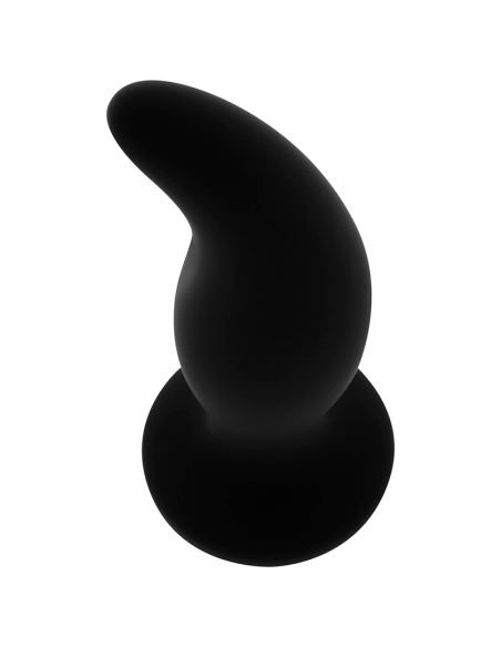 OHMAMA Plug Anal de Silicona Curvado 12 cm - Diseño Ergonómico y Suave, Ideal para Iniciar la Experiencia Anal
