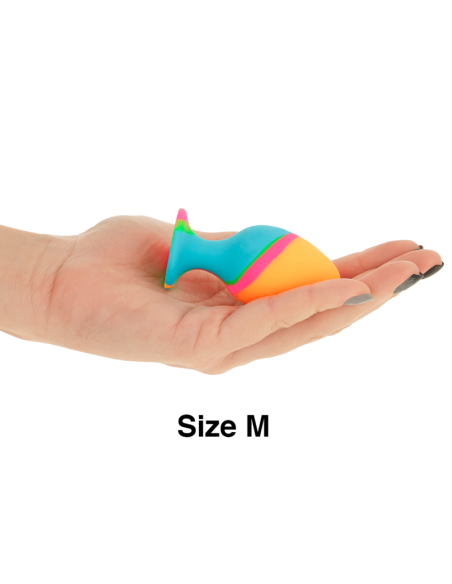 INTENSE - Set de Plugs Anales de Silicona Multicolor | Placer Seguro y Versátil