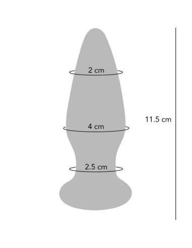 TOYJOY - The Shining Plug Cristal Vibrador: Placer Anal Premium con 5 Modos de Vibración