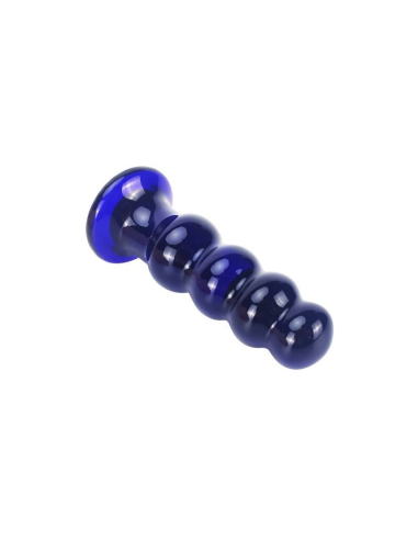 TOYJOY Buttocks - Buttplug de Vidrio Vibrante con 5 Modos de Vibración | Placer Anal Premium