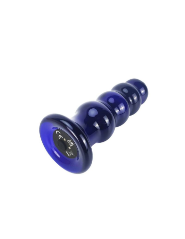 TOYJOY Buttocks - Buttplug de Vidrio Vibrante con 5 Modos de Vibración | Placer Anal Premium