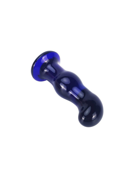 TOYJOY Gleaming Plug: Vibrador Anal de Cristal con 5 Modos y Velocidades para Placer Intenso