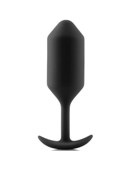 B-VIBE Snug Plug 3 - Plug Anal Ultra Confortable y Discreto para Mejora del Placer