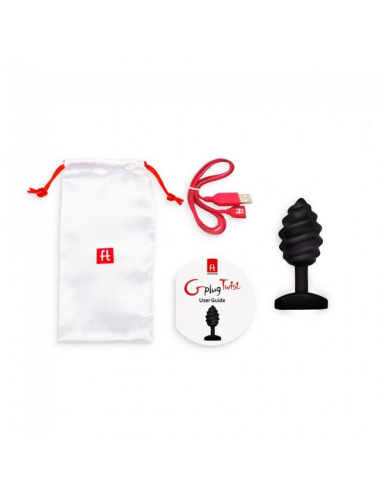 G-VIBE GPLUG TWIST: Vibrador Anal Ergonómico con 6 Modos y Silencio – Placer Infinito en Tamaño Compacto