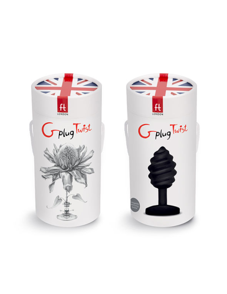 G-VIBE GPLUG TWIST: Vibrador Anal Ergonómico con 6 Modos y Silencio – Placer Infinito en Tamaño Compacto