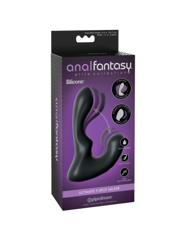 Anal Fantasy Elite Collection - Masajeador Prostático Ultimate P-Spot Milker: Placer Seguro y Potente