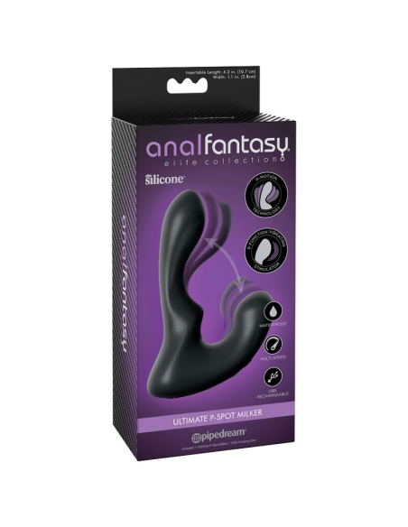 Anal Fantasy Elite Collection - Masajeador Prostático Ultimate P-Spot Milker: Placer Seguro y Potente