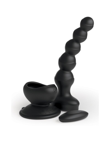 3SOME - Wall Banger Beads Negro: Vibrador Multifunción con Control Remoto y Succión | ¡Explora Nuevas Sensaciones!