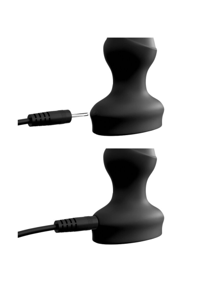 3SOME - Wall Banger Beads Negro: Vibrador Multifunción con Control Remoto y Succión | ¡Explora Nuevas Sensaciones!