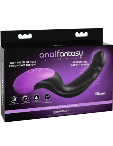 Hyper-Pulse P-Spot: Masajeador Anal Elite para Placer Inigualable | Anal Fantasy Collection