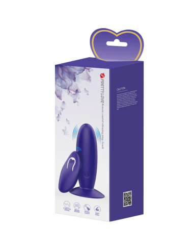 Pretty Love - Youth Plug Anal Vibrador Control Remoto Violeta