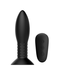 MR PLAY - Plug Anal con Bolas Rotatorias y Control Remoto | Placer Inigualable y Estimulación Profunda