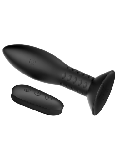 MR PLAY - Plug Anal con Bolas Rotatorias y Control Remoto | Placer Inigualable y Estimulación Profunda