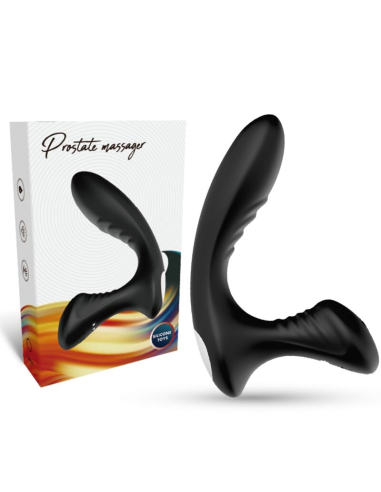 ARMONY Storm - Vibrador Anal Prostático Control Remoto Negro | 9 Modos de Vibración y Diseño Ergonómico