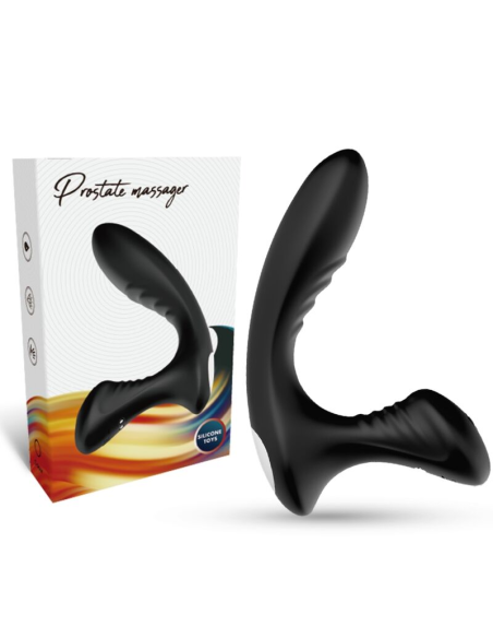ARMONY Storm - Vibrador Anal Prostático Control Remoto Negro | 9 Modos de Vibración y Diseño Ergonómico