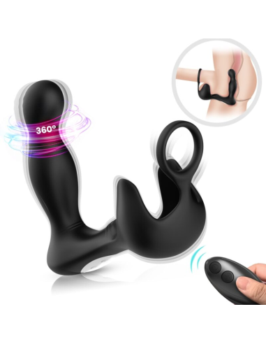 ARMONY - Vibrador Anal y Estimulador de Testículos con Control Remoto | Placer Inigualable en Silicona Premium
