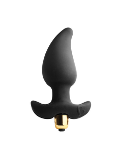 ROCKS-OFF Butt Quiver - Estimulador del Punto P 7 Velocidades Negro | Placer Anal y Silicona Segura