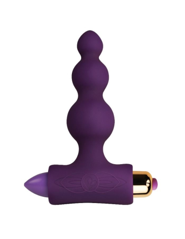 ROCKS-OFF Petite Bubbles: Estimulador Anal Lila para Placer y Aventura Sexual