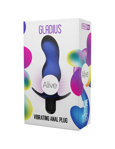 ALIVE - GLADIUS Plug Vibrador Anal | SexPlace.MX
