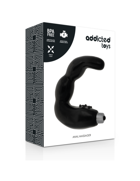 ADDICTED TOYS - Masajeador Anal Prostata con Vibración | SexPlace.MX