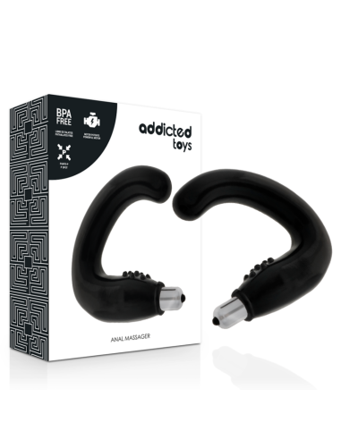 ADDICTED TOYS - Masajeador Anal Negro | SexPlace.MX