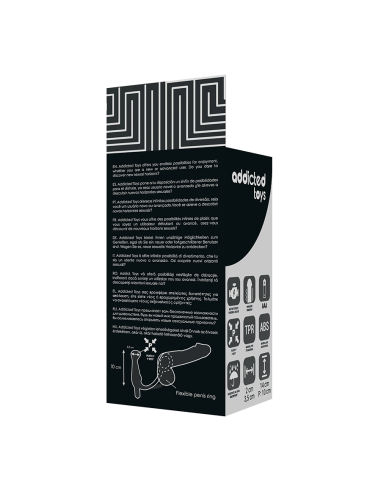 ADDICTED TOYS - Vibrador Prostático Negro 10 Cm | SexPlace.MX