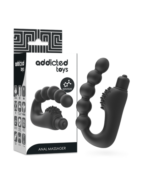 ADDICTED TOYS - Masajeador Anal Prostático Con Vibración | SexPlace.MX