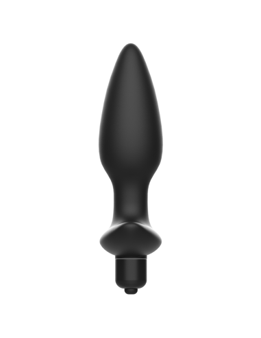 ADDICTED TOYS - Masajeador Plug Anal Con Vibración Negro | SexPlace.MX