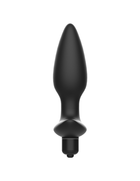 ADDICTED TOYS - Masajeador Plug Anal Con Vibración Negro | SexPlace.MX