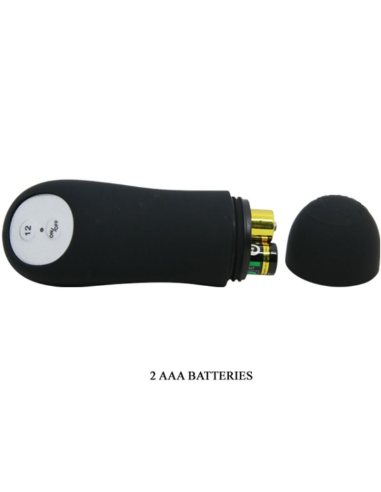 PRETTY LOVE - Plug Anal Silicona 12 Modos Vibración | SexPlace.MX
