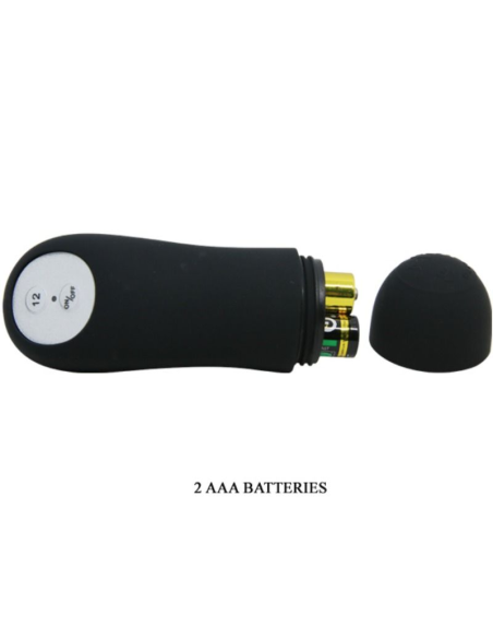 PRETTY LOVE - Plug Anal Silicona 12 Modos Vibración | SexPlace.MX