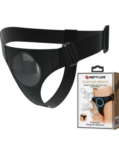 PRETTY LOVE -  Arnés Universal Negro | SexPlace.MX