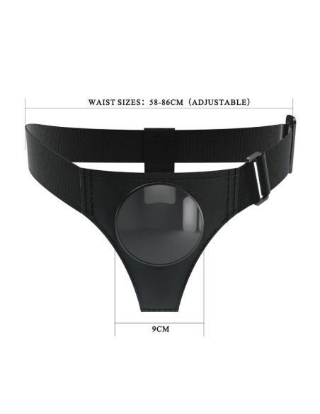 PRETTY LOVE -  Arnés Universal Negro | SexPlace.MX