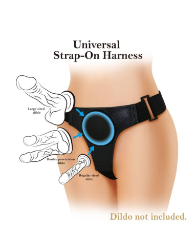 PRETTY LOVE -  Arnés Universal Negro | SexPlace.MX