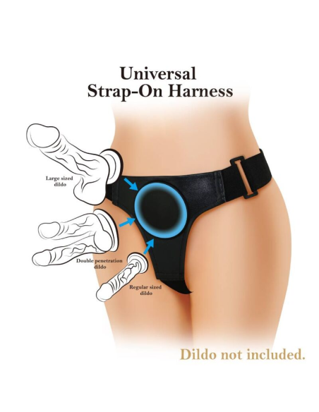 PRETTY LOVE -  Arnés Universal Negro | SexPlace.MX