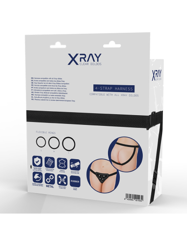 X RAY - Arnés Compatible con Anillas de Silicona | Control y Placer a tu Alcance
