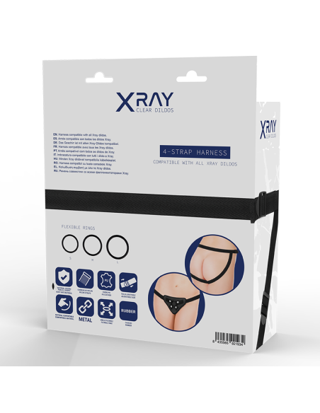X RAY - Arnés Compatible con Anillas de Silicona | Control y Placer a tu Alcance