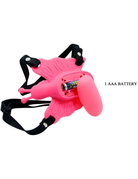 BAILE - ULTRA PASSIONATE Arnés Mariposa Vibrador | SexPlace.MX