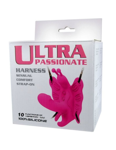 BAILE - ULTRA PASSIONATE Arnés Mariposa Vibrador | SexPlace.MX