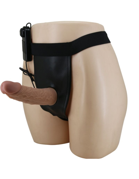 PRETTY LOVE - HARNESS BRIEFS Arnés Con Dildo Y Vibración | SexPlace.MX